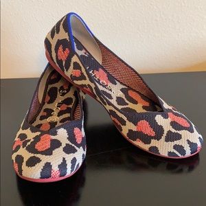 Rothys Red Cats Flat - size 9